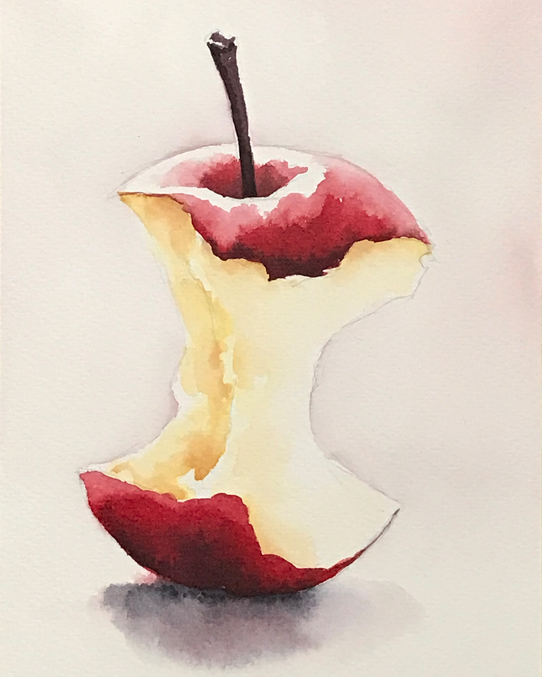 Aquarell (Lea Joos): Glasflasche